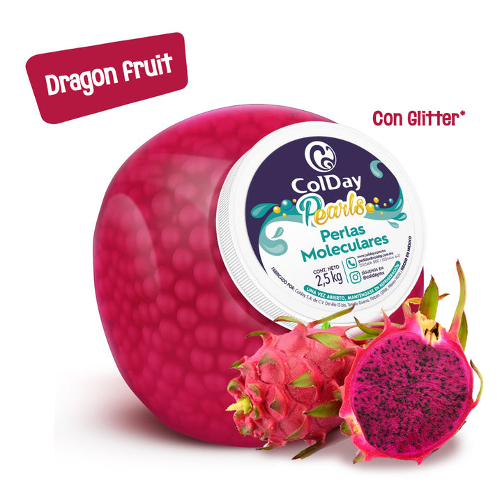 Perlas explosivas Dragon Fruit Glitter 2.5kg